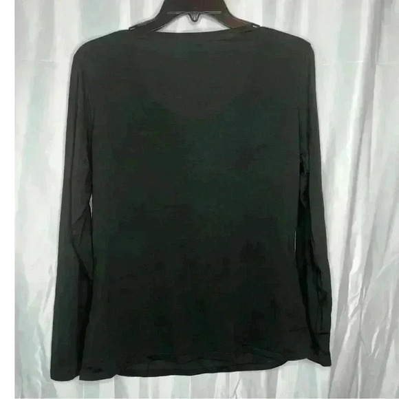 NWT 32 DEGREE HEAT Black Long sleeve shirt. Size XL - Picture 2 of 4